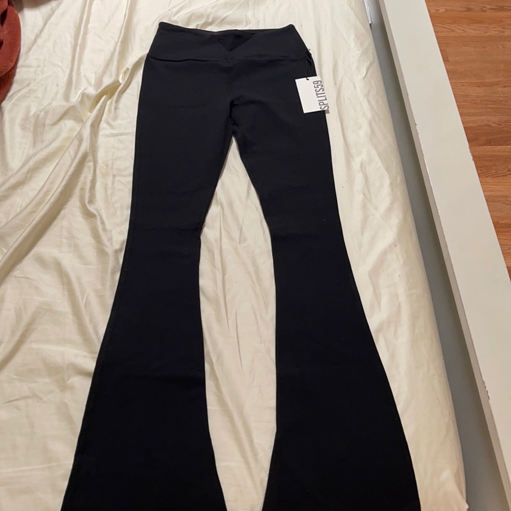 Black Raquel flared pant size XS